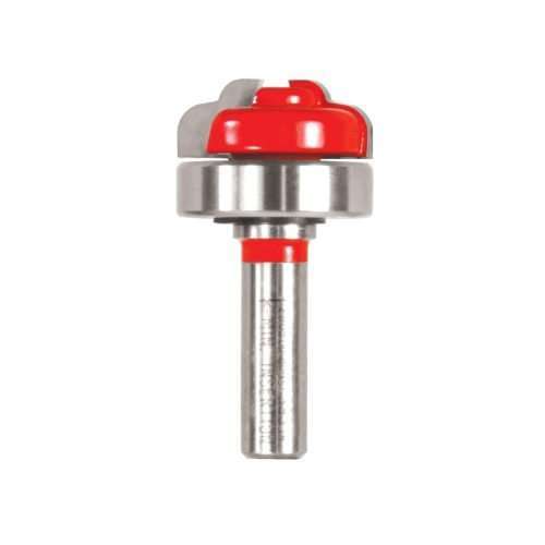 1-7/64″ (Dia.) Top Bearing Double Cove Groove Bit with 3/8″ Shank