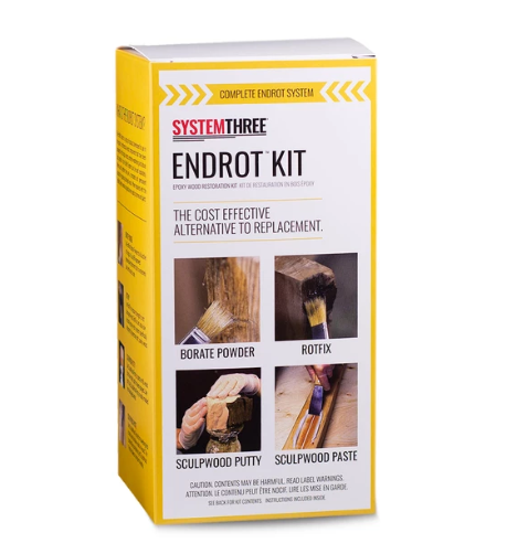 System Three EndRot Kit for Wood Restoration